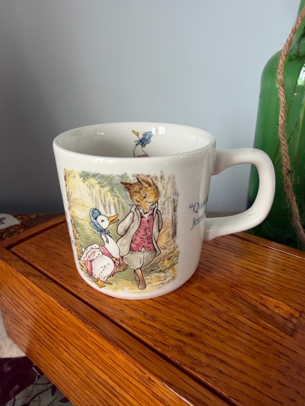 Wedgwood White Jemima Puddle-Duck Ceramic Mug